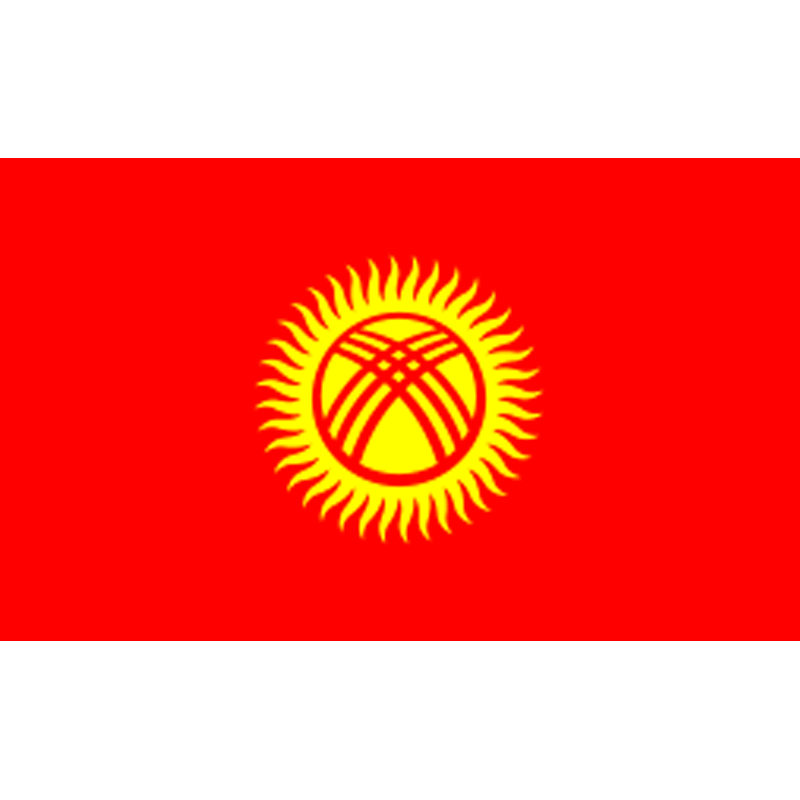 kyrgyzstan flag